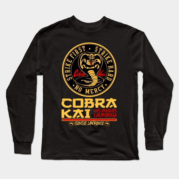 Cobra kai Long Sleeve T-Shirt by sisidsi